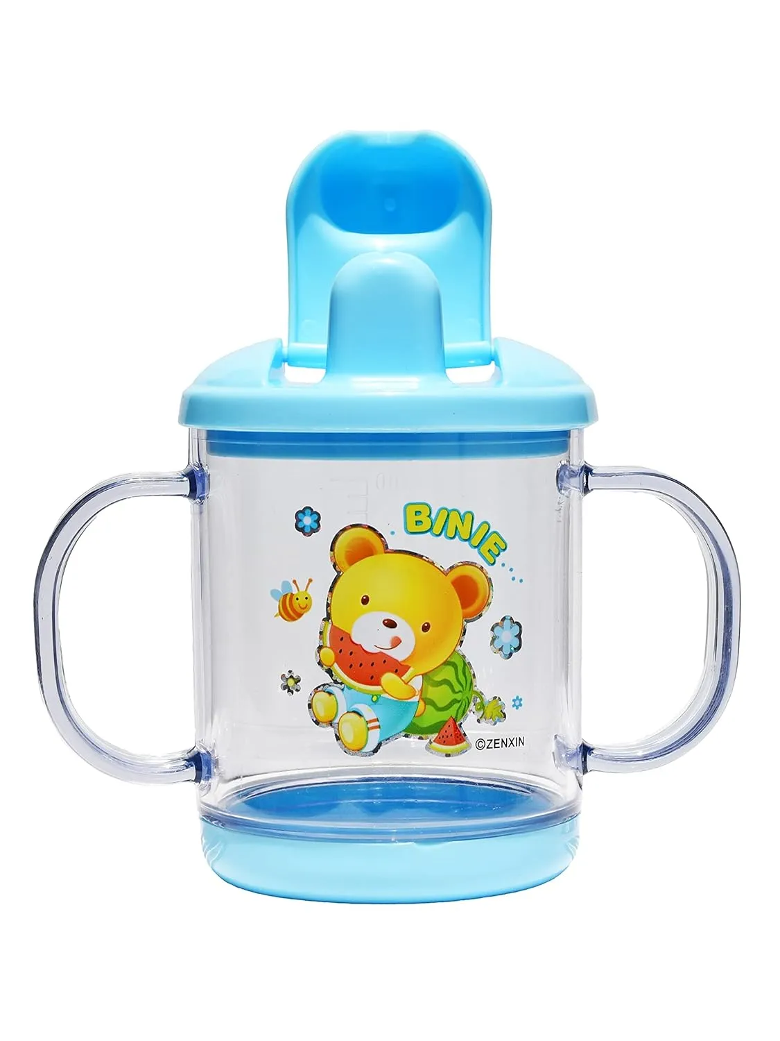 THE LITTLE LOOKERS Premium Quality Bpa Free Unbreakable Sippy Cup (Sipper Mugs for Kids/Children/Babies/Infants) Spout Infant PP/Glass Look Water/Juice Training Sipper Cup with Handles-200ml