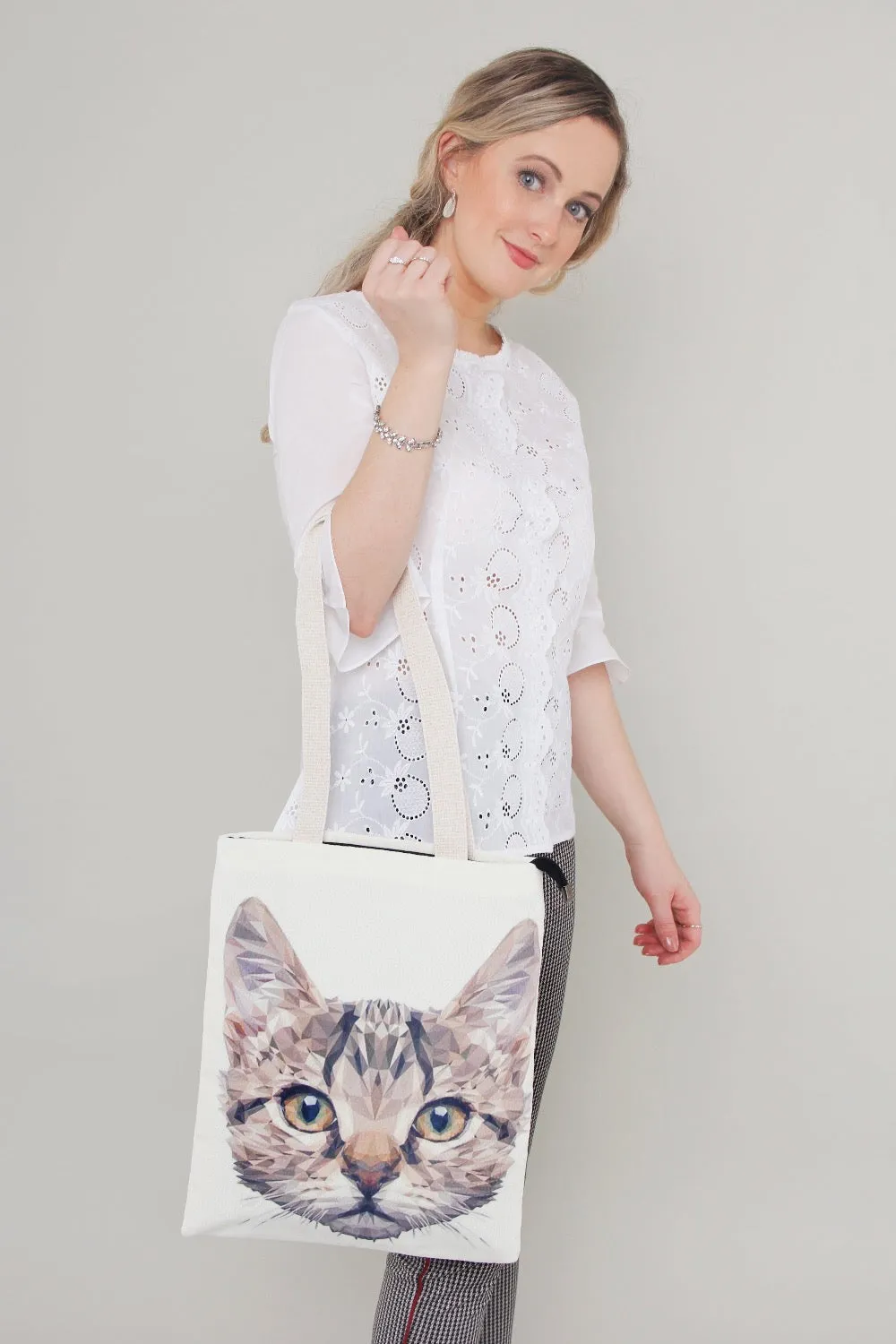 Tote Bag - Cat Head