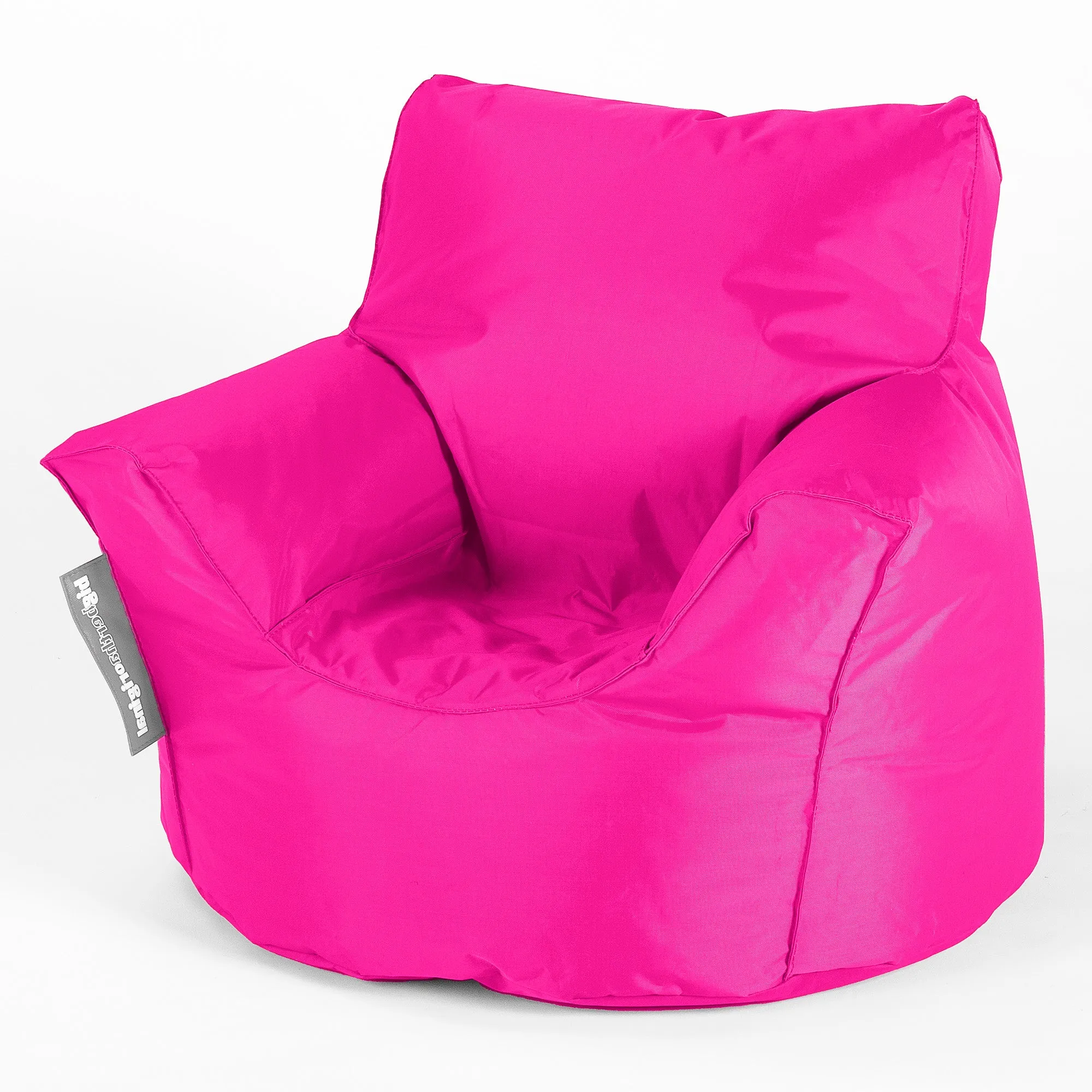 Wipe Clean Kids Armchair Bean Bag for Toddlers 1-3 yr - SmartCanvas™ Cerise Pink