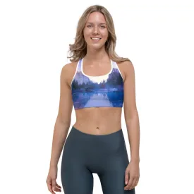 Yosemite Blue Valley Sports bra