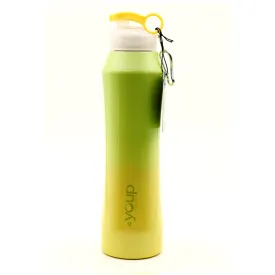 Youp Thermosteel Green and Yellow Color Water Bottle PASSION901 - 900 ml