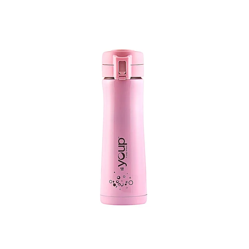 Youp Thermosteel Insulated Pink Color Water Bottle ORCHID - 500 ml